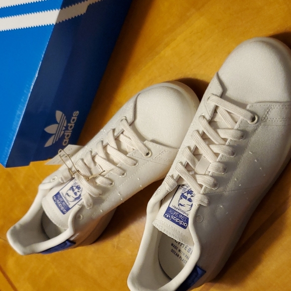 Adidas Stan Smith Prime Blue Men's Shoes Size 9 | BRAND NEW IN BOX! - Picture 9 of 12